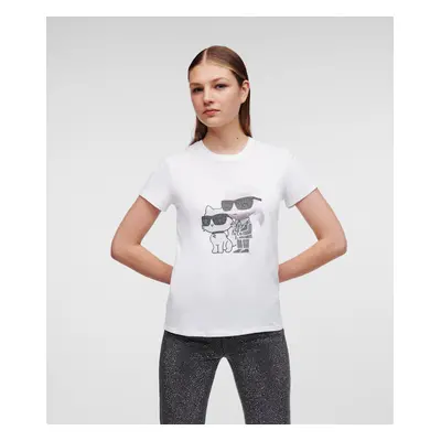 Tričko karl lagerfeld ikonik 2.0 rs t-shirt white