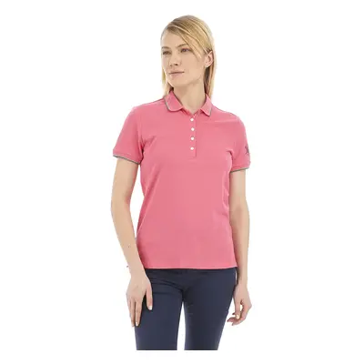 Polokošile la martina woman polo s/s piquet stretch fandango pink