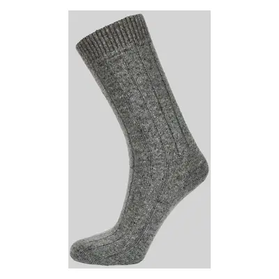 Ponožky camel active camel men bootsocks tweedyarn grey