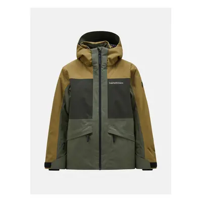 Bunda peak performance jr gravity jacket snap green/olive extreme