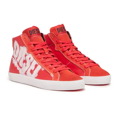 Tenisky diesel leroji s-leroji mid x sneakers red