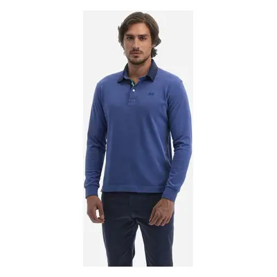 Polokošile la martina man polo heavy jersey bijou blue