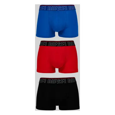 Spodní prádlo diesel umbx-damien boxer-shorts 3-pack blue/black/red