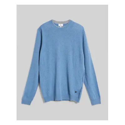 Svetr woolrich merinos crewneck pullover avion blue