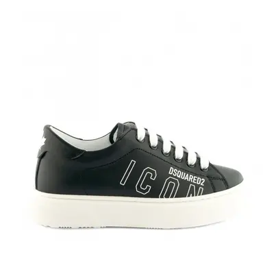 Tenisky dsquared2 icon sneakers maxi logo print black