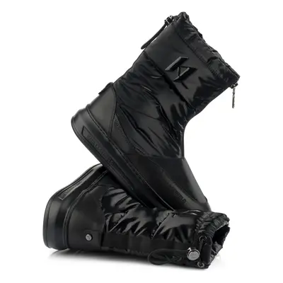 Sněhule karl lagerfeld mono snow boot black nylon textile