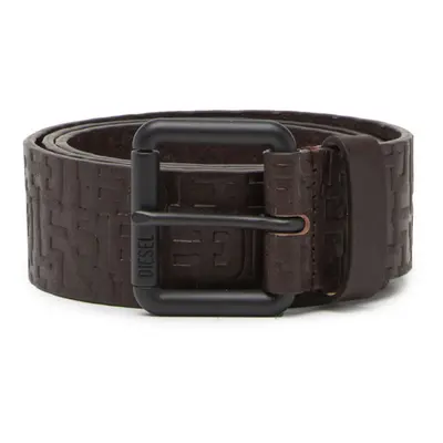 Opasek diesel pc monogram b-monogram le belt dark brown