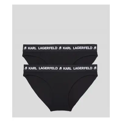 Spodní prádlo karl lagerfeld logo brief 2-pack black2