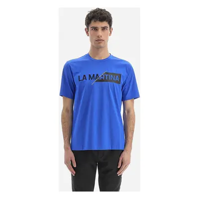 Tričko la martina man s/s t-shirt jersey silky f turkish sea