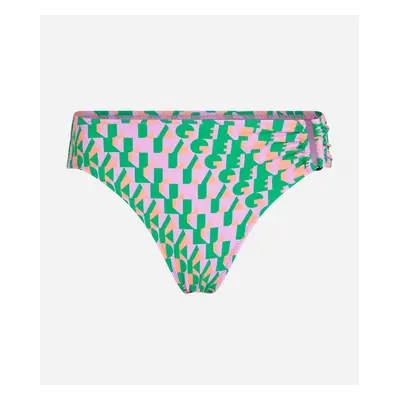 Plavky karl lagerfeld abstract aop u-ring bottoms abstract aop violet