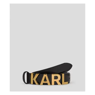 Opasek karl lagerfeld k/letters md belt black