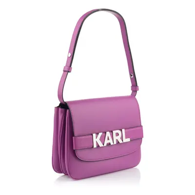 Kabelka karl lagerfeld k/letters flap shoulderbag mauve