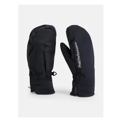 Rukavice peak performance jr unite mitten black/grey melange