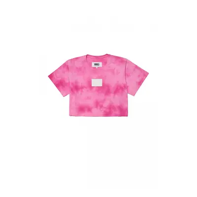 Tričko mm6 t-shirt super pink