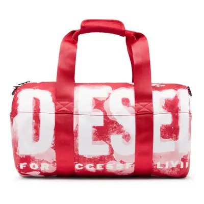 Taška diesel rave rave duffle x travel bag racing red