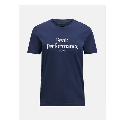 Tričko peak performance m original tee blue shadow/parachute purple/wander