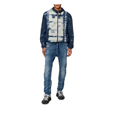 Džíny diesel krooley-e-ne sweat jeans blue