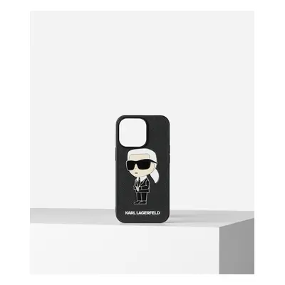 Obal na telefón karl lagerfeld k/ikonik 2.0 karl case black