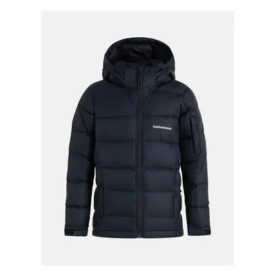 Bunda peak performance jr frost down jacket black/grey melange