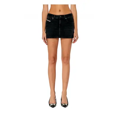 Sukně diesel de-ron skirt black