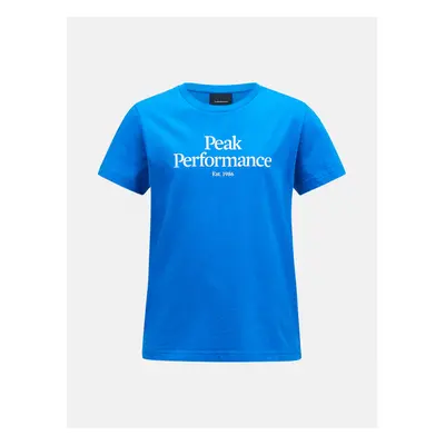 Tričko peak performance jr original tee princess blue