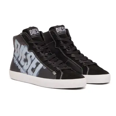 Tenisky diesel leroji s-leroji mid x sneakers black