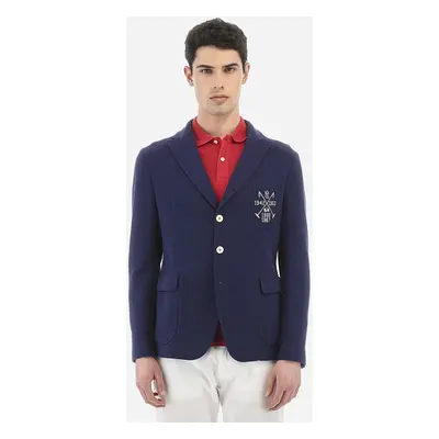 Sako la martina man blazer heavy jersey navy blazer