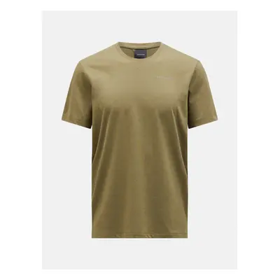 Tričko peak performance m explore logo tee snap green/olive extreme