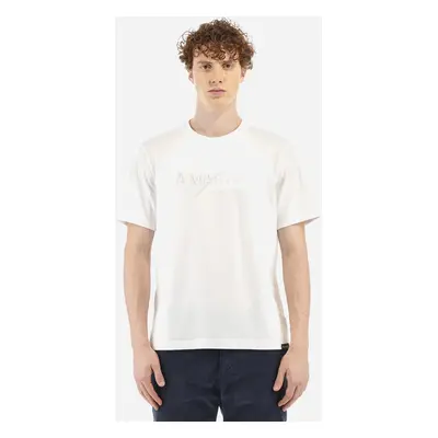 Tričko la martina man s/s t-shirt jersey silky f optic white