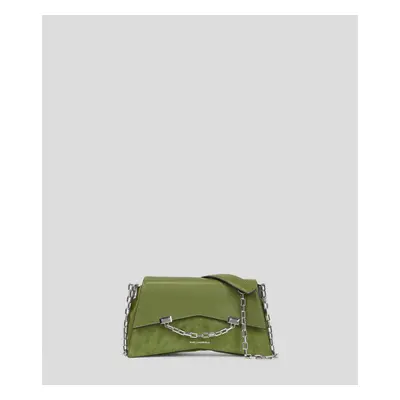 Kabelka karl lagerfeld k/seven 2.0 sp cb suede olive