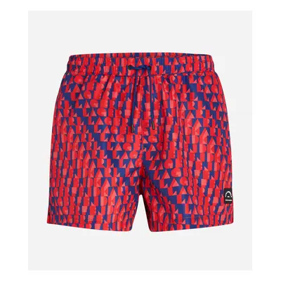 Plavky karl lagerfeld abstract aop short boardshorts abstract aop blue