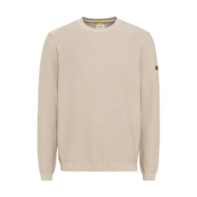 Svetr camel active pullover crewneck straw fantasy