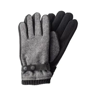 Rukavice camel active gloves with strap cold grey melange