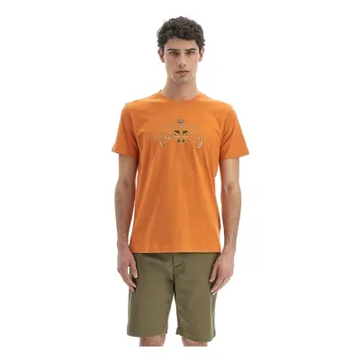 Tričko la martina man t-shirt s/s jersey jaffa orange