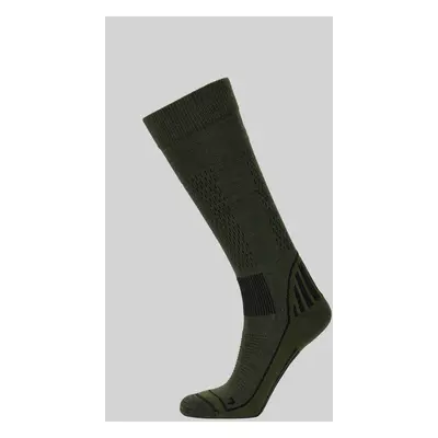 Ponožky peak performance ski sock pine needle/black