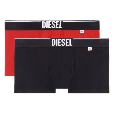 Spodní prádlo diesel umbx-damien 2-pack boxer-short black/red