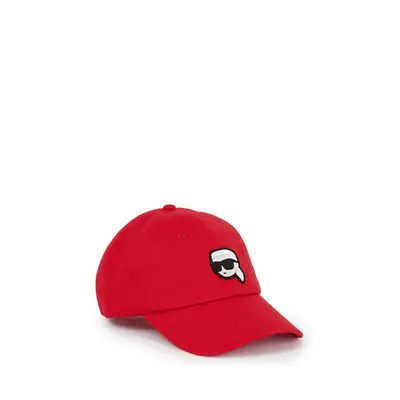 Kšiltovka karl lagerfeld k/ikonik 2.0 cap fierly red