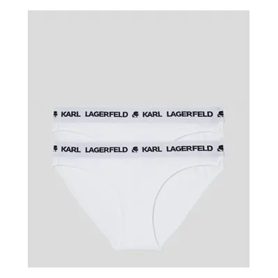 Spodní prádlo karl lagerfeld logo brief 2-pack white