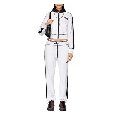 Tepláky diesel awsb-eleanor-ht40 trousers white