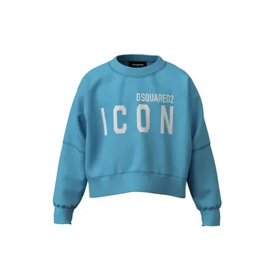 Mikina dsquared over-icon sweat-shirt blue