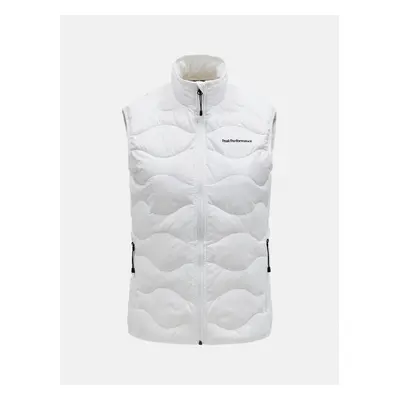 Vesta peak performance w helium down vest offwhite/sand fog