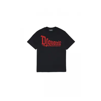 Tričko dsquared relax t-shirt black