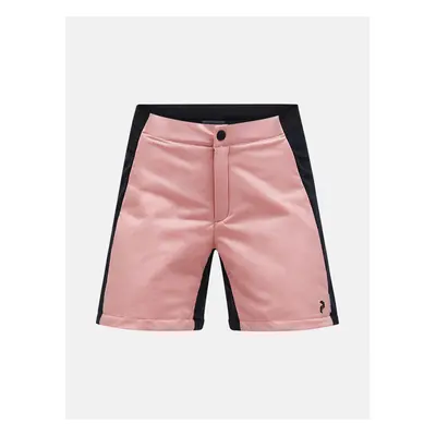 Šortky peak performance w insulated wind shorts warm blush/ombre blue