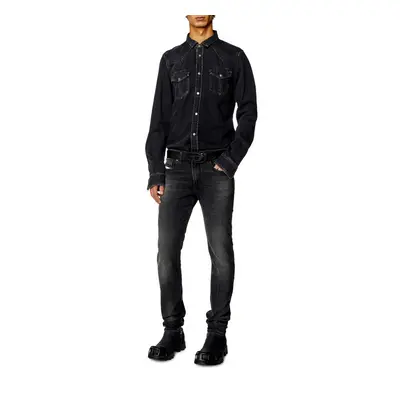 Džíny diesel sleenker trousers black