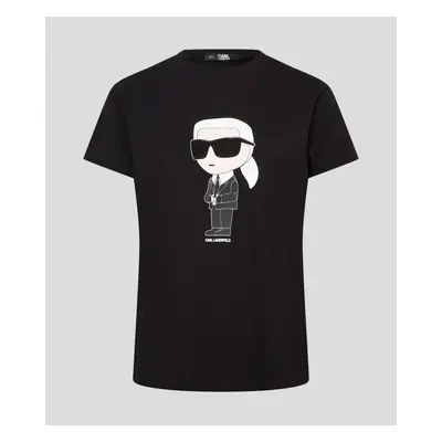 Tričko karl lagerfeld ikonik 2.0 karl t-shirt black