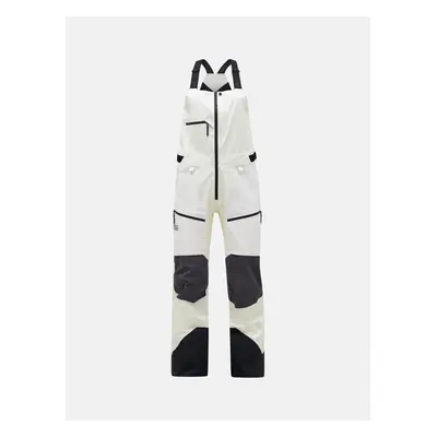 Kalhoty peak performance w vertical gore-tex pro bib pants vintage white/warm blush