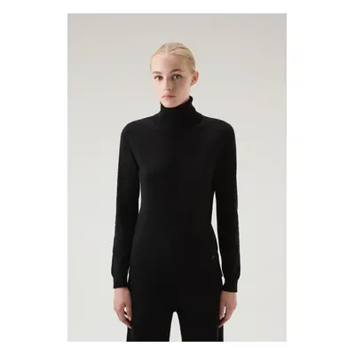 Rolák woolrich cashmere blend turtleneck black