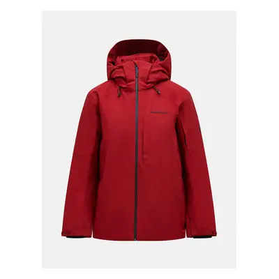 Bunda peak performance maroon jacket sundried tomato/gold flame