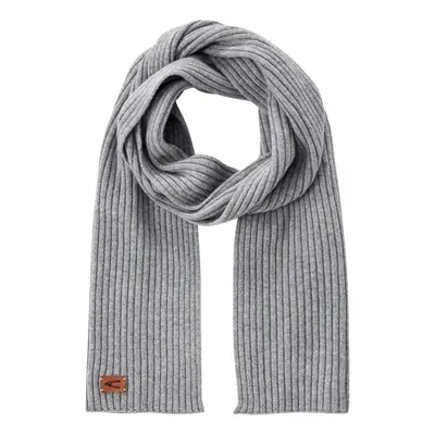 Šála camel active knitted scarf cold grey melange