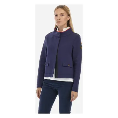 Mikina la martina woman fleece double jersey scu navy